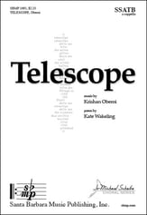 Telescope SSATB choral sheet music cover